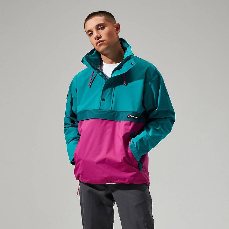 Dámska Nepremokavá Bunda Berghaus Gore Tex Ski Smock 86 Ruzove Modre Slovensko 8405VOPHJ